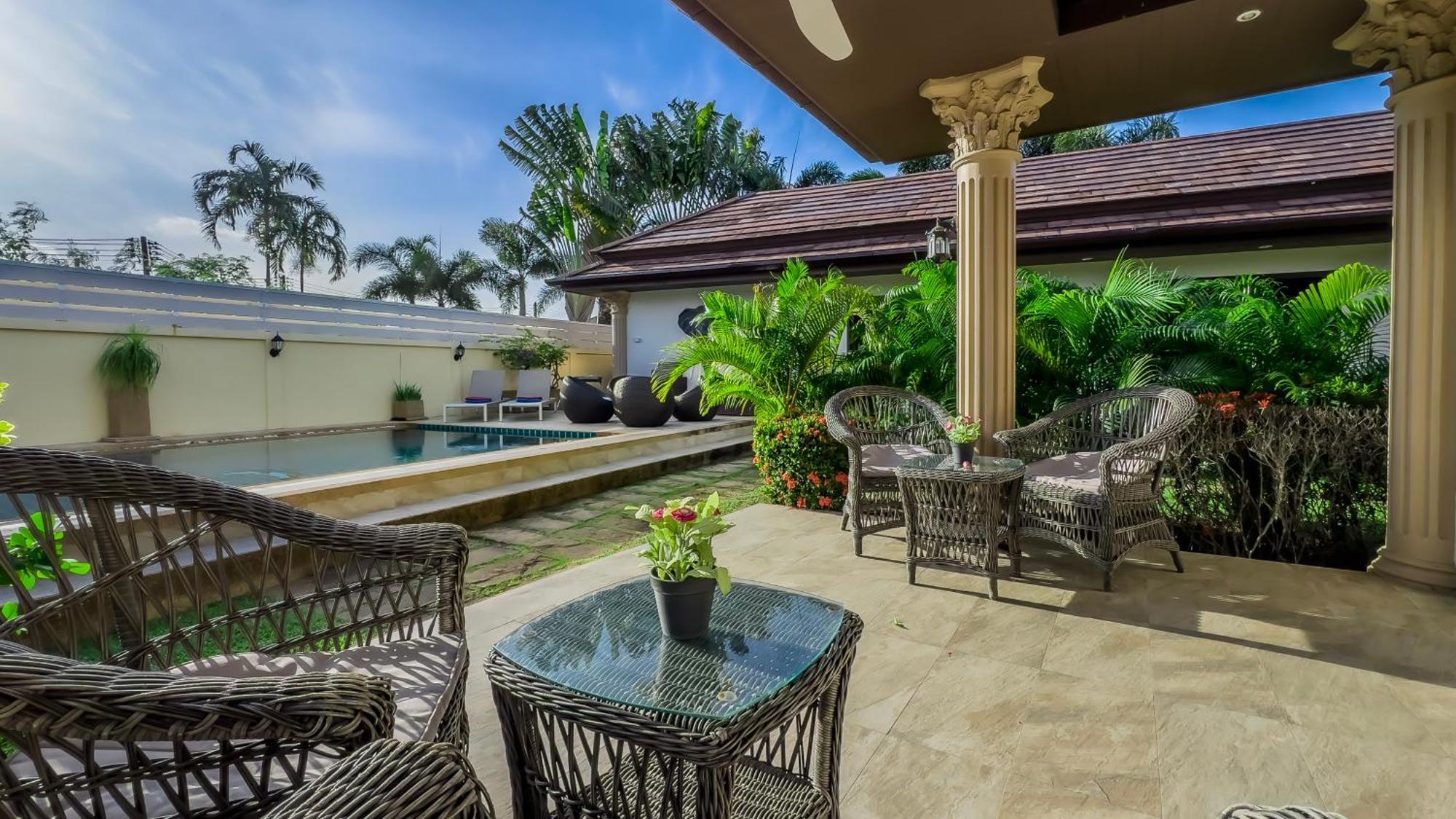 Garden Bungalows 4Br With Private Pool Ban Saiyuan Exterior foto